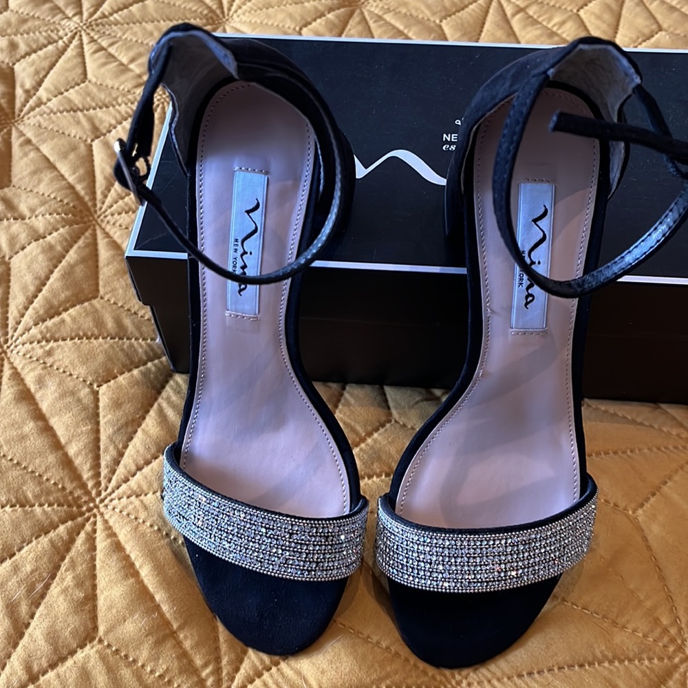 Nina block heel dress sandal - Picture 5 of 5